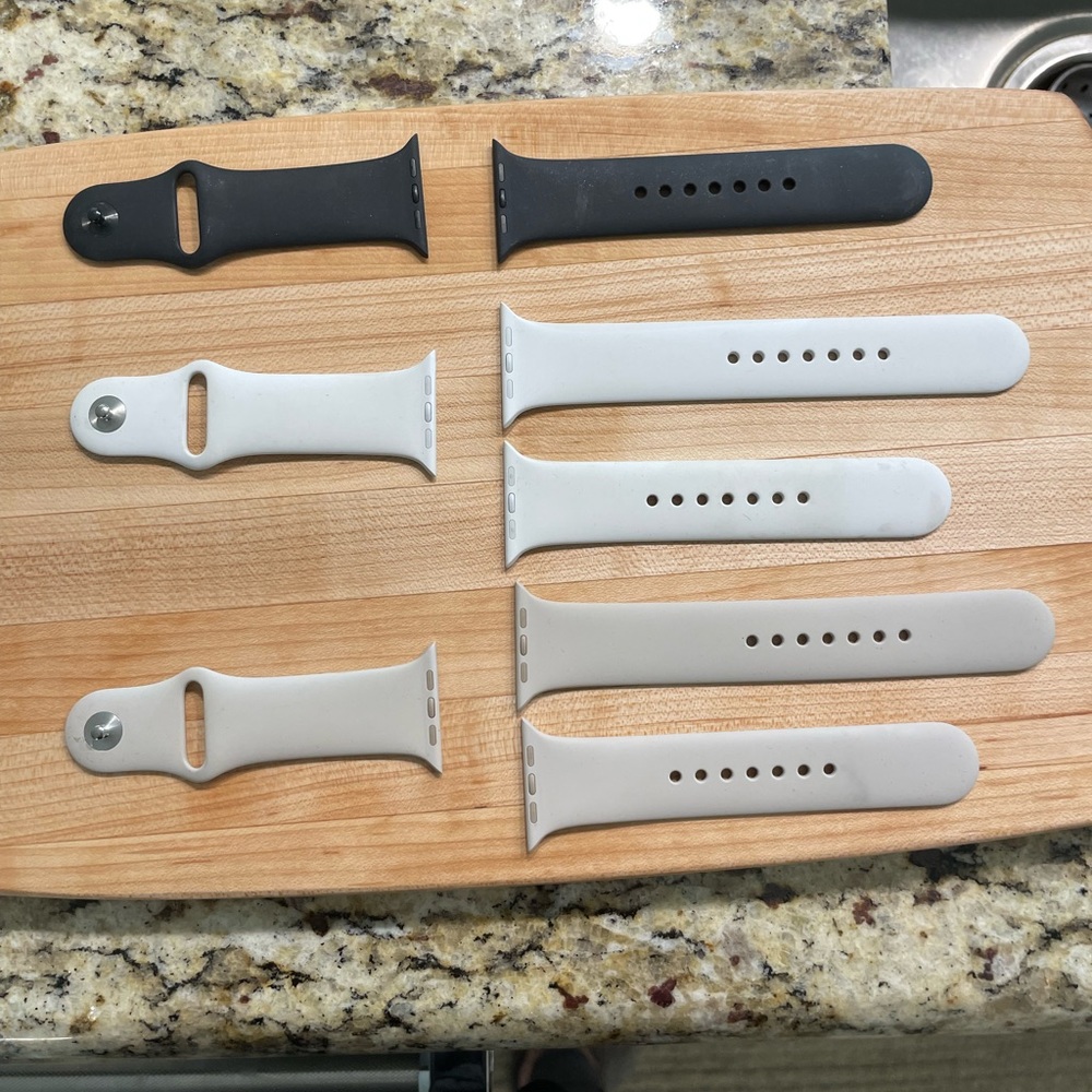 Apple silicone watch bands (44mm)
